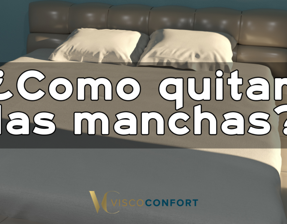como limpiar manchas del colchón